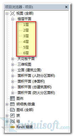 【狗蛋分享】在项目浏览器中，楼层平面视图不按顺序排列怎么破