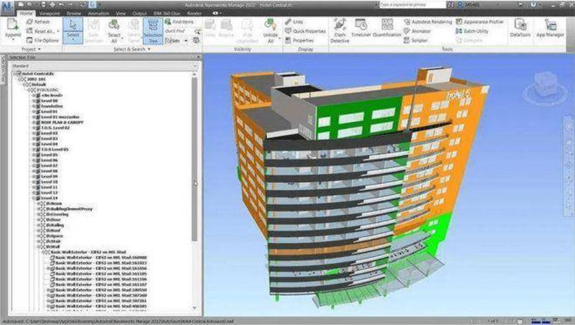 如何在Revit中隐藏其他层的建筑物 - BIM,Reivt中文网