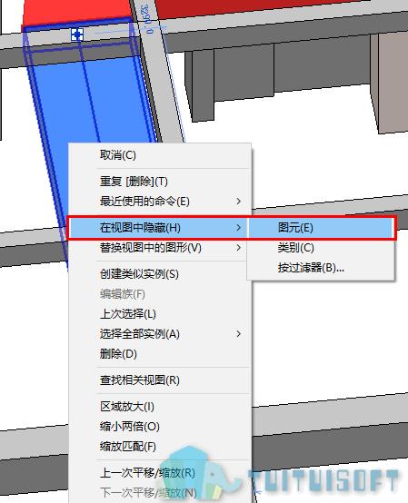 如何使用快捷键在Revit中隐藏图元？ - BIM,Reivt中文网