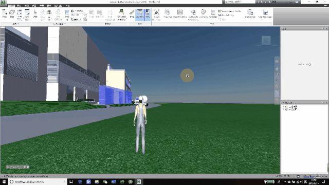 如何在Navisworks中移动漫游人物 - BIM,Reivt中文网