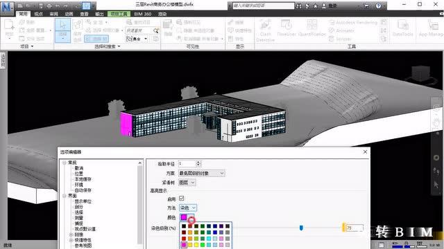 如何找到navisworks选项编辑器？