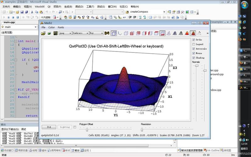 三维曲线呈现利用qwt3d - BIM,Reivt中文网