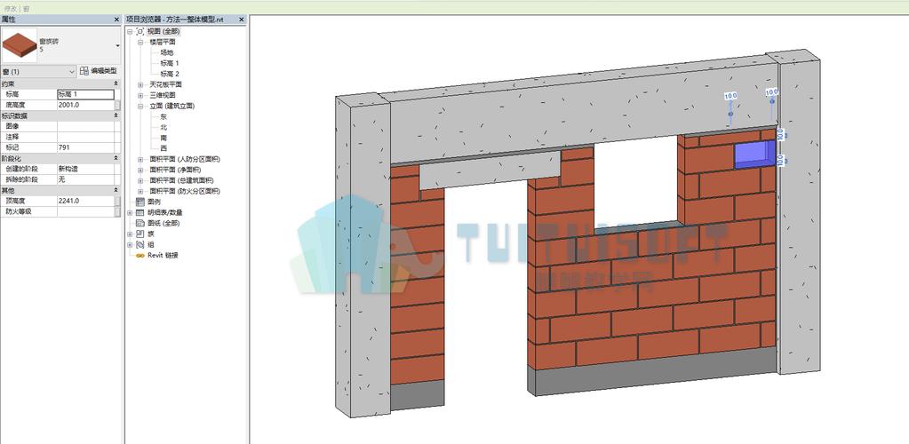 Revit中如何进行砖块布局 - BIM,Reivt中文网