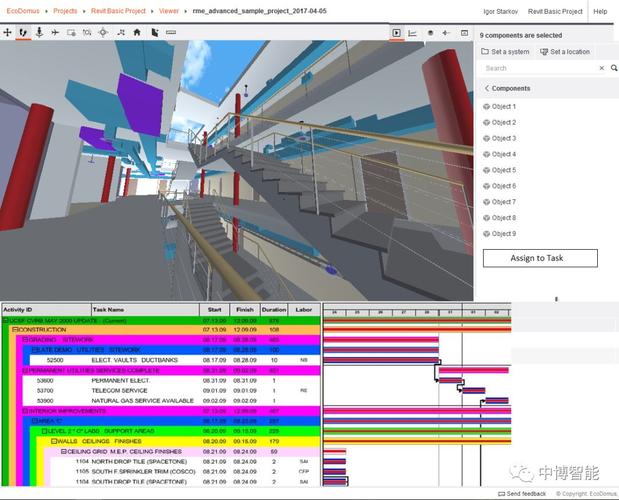 如何使用BIM5D将模型与进度关联 - BIM,Reivt中文网