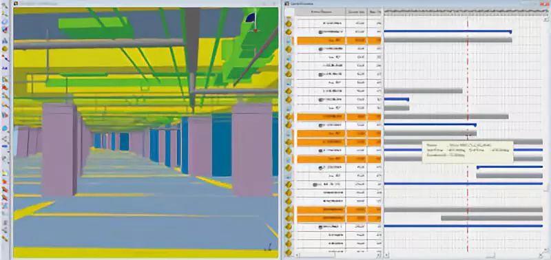 bim5d关联模型将整段工期呈现出来 - BIM,Reivt中文网