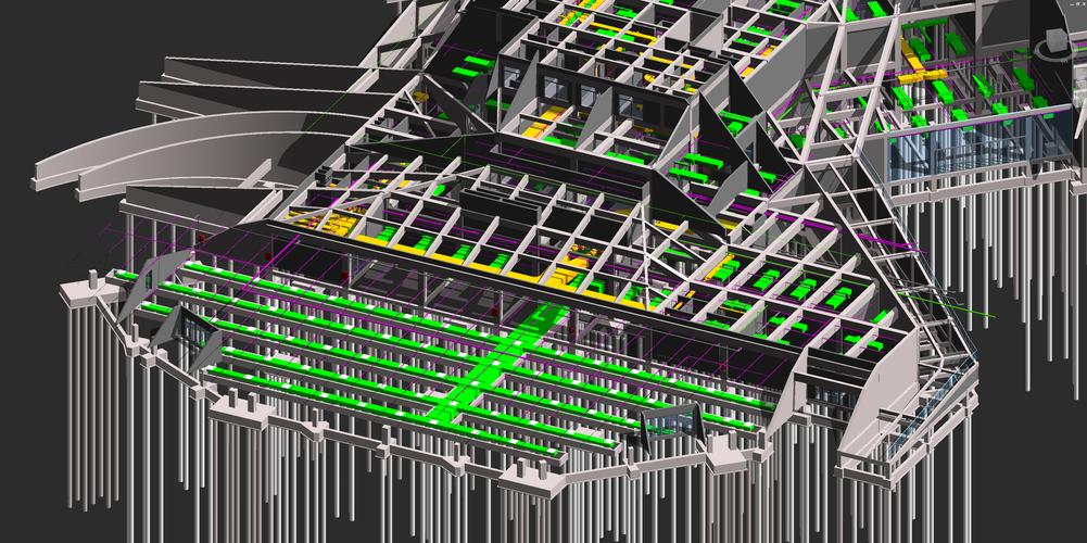 BIM5D教程 | 完成bim模型调整后