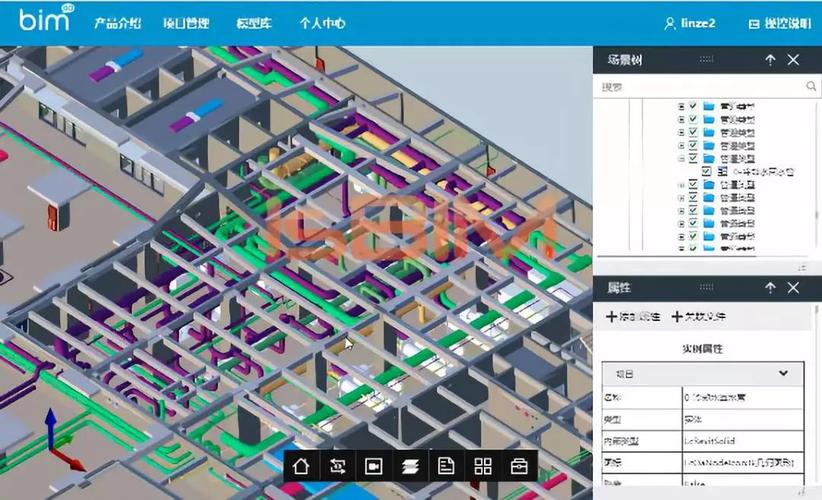 完成bim模型调整后