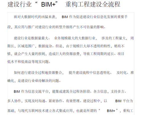 重构标题：“信息在BIM技术中的角色”