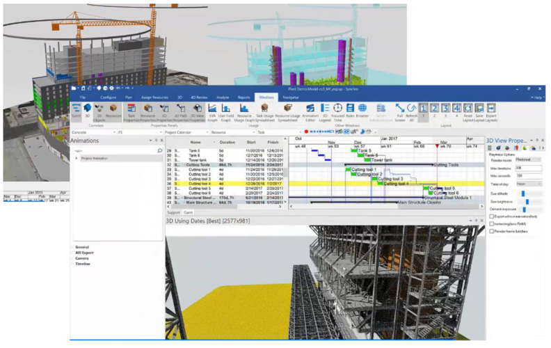 BIM5D技术的增加：在原有施工进度模拟的基础上创新 - BIM,Reivt中文网