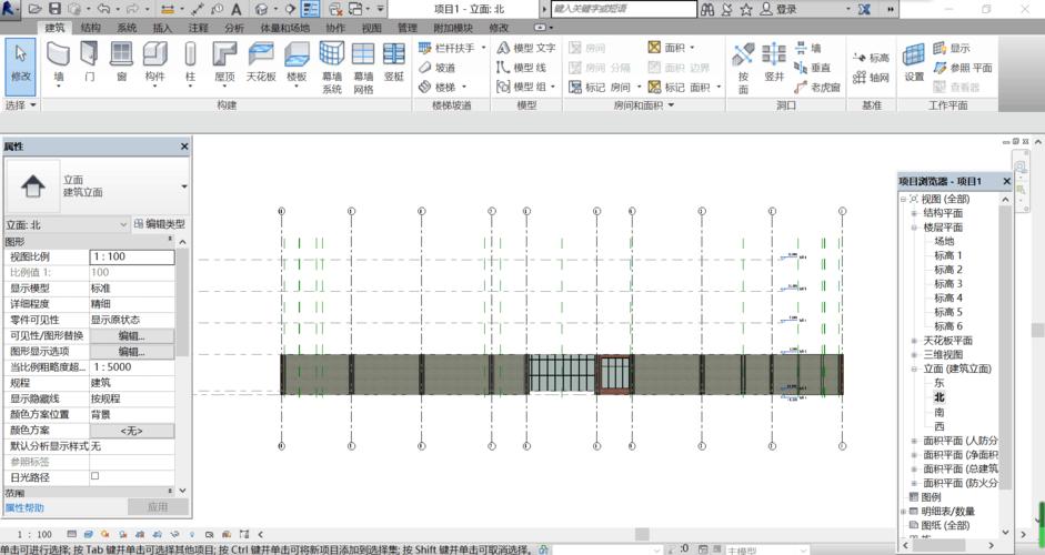 无法在Revit中查看立面图中的模型 - BIM,Reivt中文网