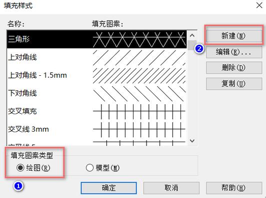 如何在Revit中添加填充图案 - BIM,Reivt中文网