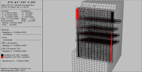 FLAC3D基坑支护实例解析 - BIM,Reivt中文网