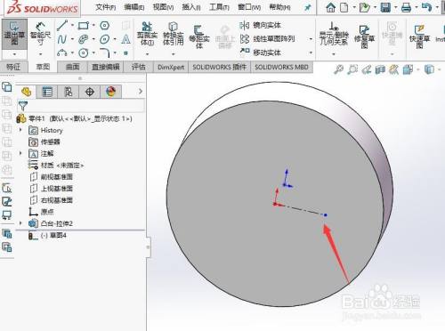 如何使用SW测量圆的直径 - BIM,Reivt中文网