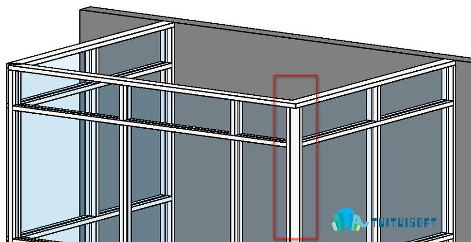 如何使用Revit绘制竖挺幕墙 - BIM,Reivt中文网