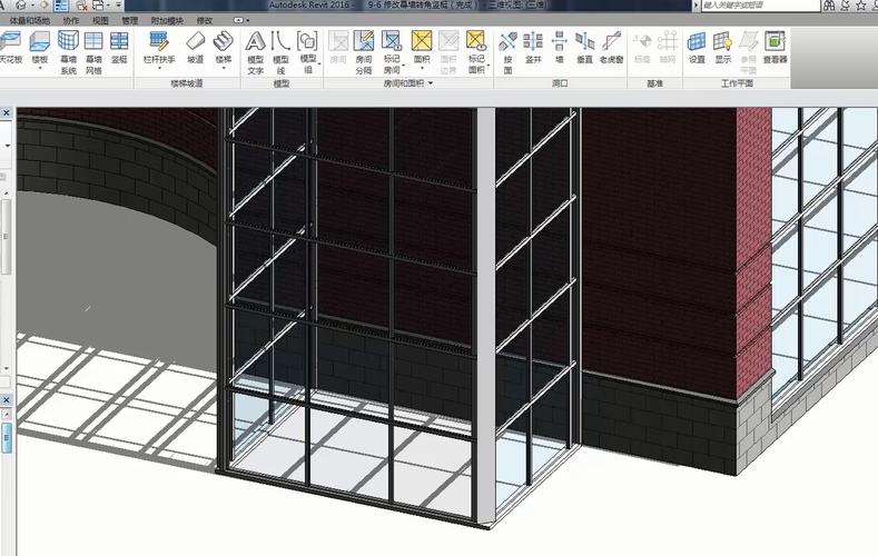 自建revit幕墙竖梃 - BIM,Reivt中文网