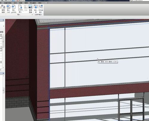 在Revit软件中编辑幕墙类型 - BIM,Reivt中文网