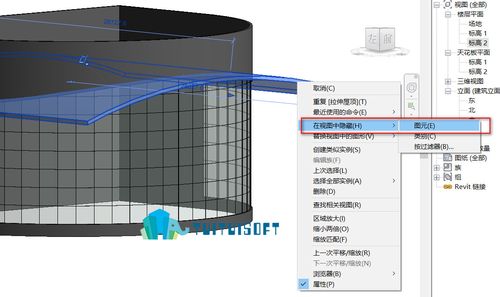 如何使用Revit软件绘制幕墙？ - BIM,Reivt中文网