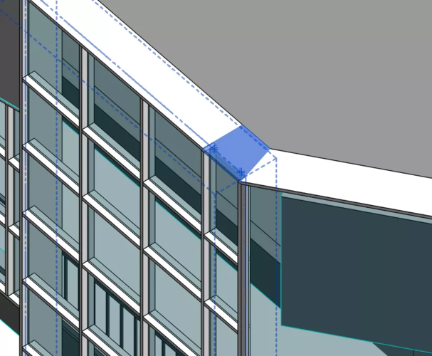 在Revit中实现幕墙内置于墙体中 - BIM,Reivt中文网