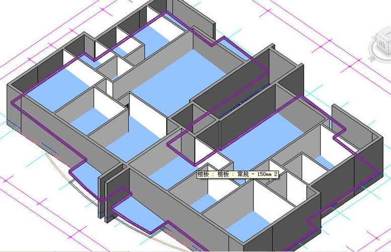 连接Revit楼板和墙体 - BIM,Reivt中文网