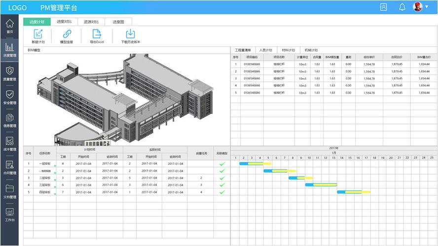 BIM施工进度规划软件 - BIM,Reivt中文网