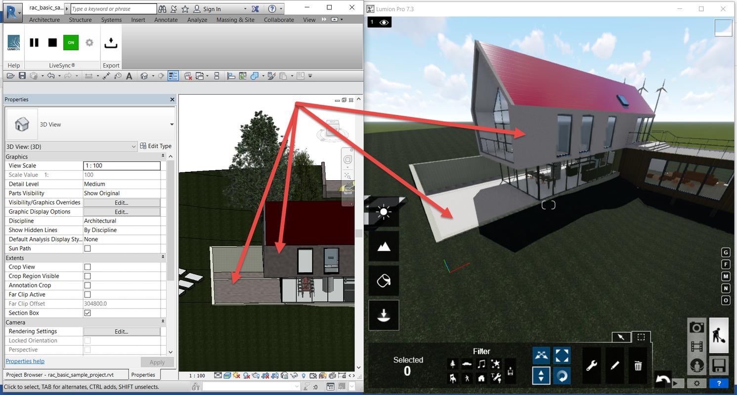 Lumion中如何使用爆炸效果导入模型 - BIM,Reivt中文网