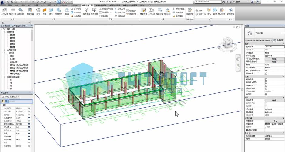 BIM建筑楼层平面消失了 - BIM,Reivt中文网