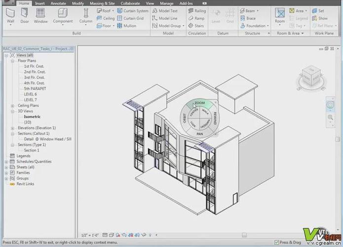 Revit软件中出现楼层平面缺失 - BIM,Reivt中文网