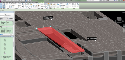 如何使用Revit将楼板进行部分挖除操作 - BIM,Reivt中文网