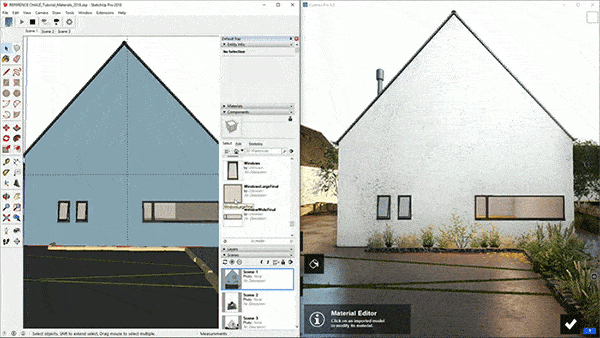 如何使用Lumion实现模型的镜像效果 - BIM,Reivt中文网