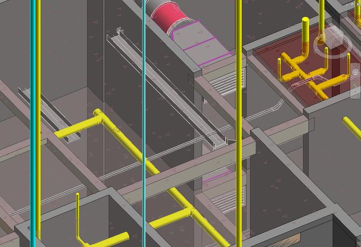 如何设定BIM桥架的颜色方案? - BIM,Reivt中文网