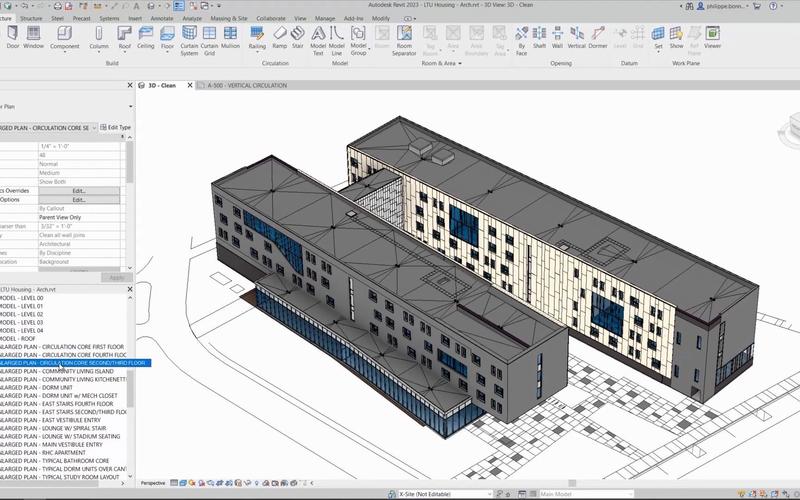 Revit项目浏览器系列 - BIM,Reivt中文网