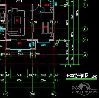 绘制CAD建筑平面图的视频教程 - BIM,Reivt中文网