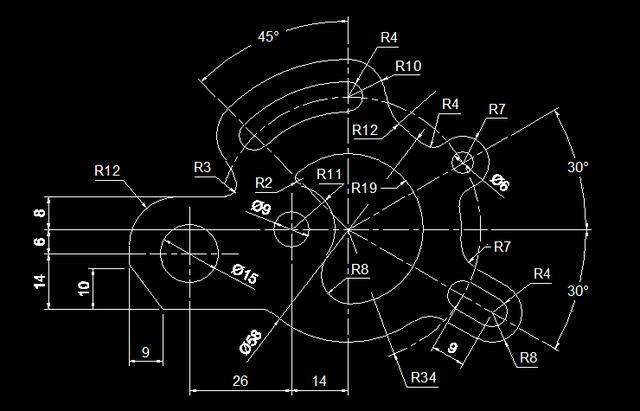 如何操作CAD制图中的简单图形 - BIM,Reivt中文网