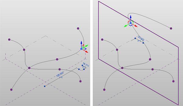 Revit绘制曲线技巧分享 - BIM,Reivt中文网