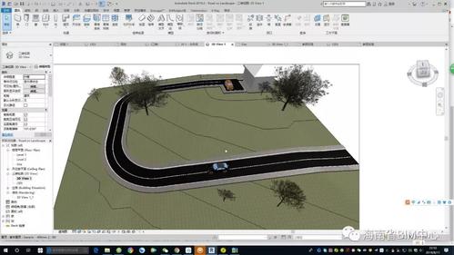 如何使用Revit绘制周围的道路 - BIM,Reivt中文网