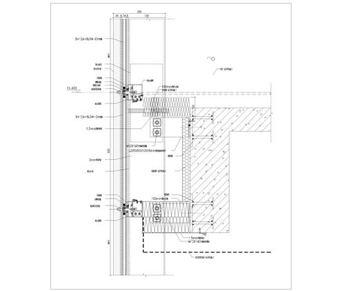 幕墙节点图的识别方法 - BIM,Reivt中文网