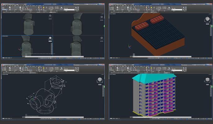 CAD技术在绘制三维建筑模型方面的应用方法有哪些？ - BIM,Reivt中文网