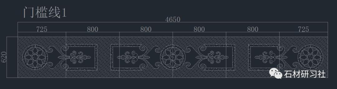 大理石雕花的CAD优化设计 - BIM,Reivt中文网