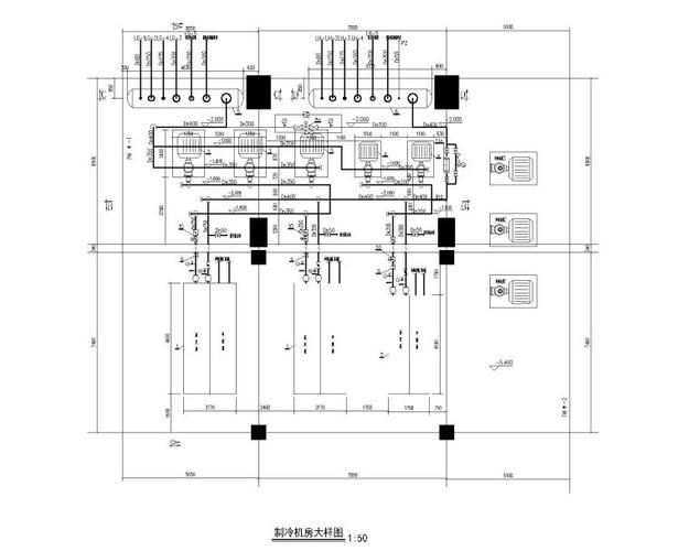 CAD绘制机房框架图的方法与步骤 - BIM,Reivt中文网