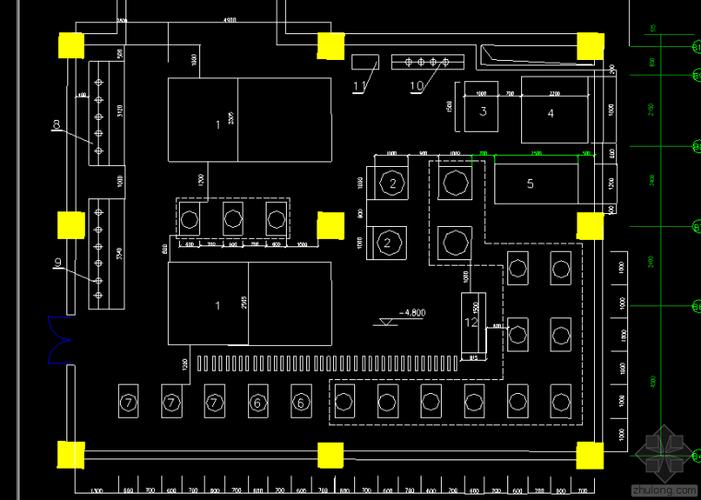 CAD绘制机房框架图的方法与步骤 - BIM,Reivt中文网