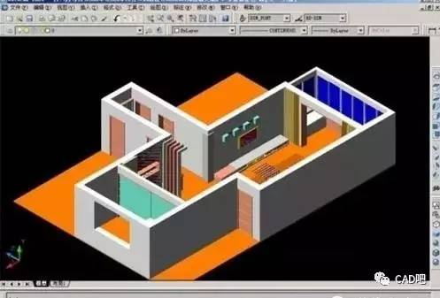 如何通过CAD生成3D立体图形的平面图 - BIM,Reivt中文网