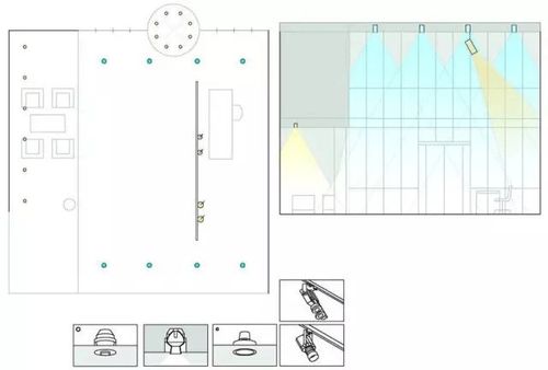 CAD立面轨道灯图片库优化 - BIM,Reivt中文网