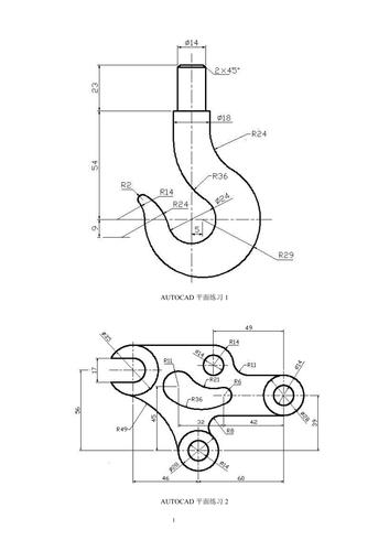 课后练习题：Autocad工程制图教程 - BIM,Reivt中文网