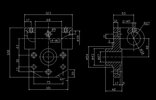 2016年使用AutoCAD进行叉架零件制图 - BIM,Reivt中文网