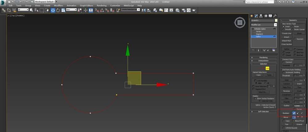 如何在3Dmax建模中使用布尔运算？ - BIM,Reivt中文网