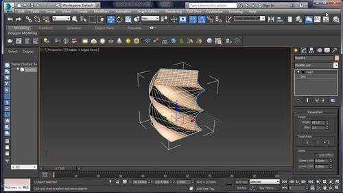 提升3Dmax设计技巧：弯曲、锥化、扭曲、晶格、FFD命令 - BIM,Reivt中文网