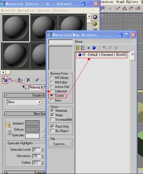 3DMax材质编辑器缺少球体选项 - BIM,Reivt中文网