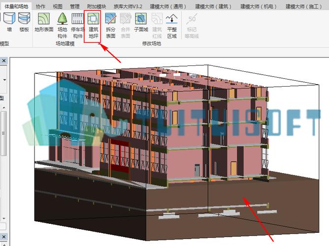 如何绘制室外地坪的BIM模型 - BIM,Reivt中文网