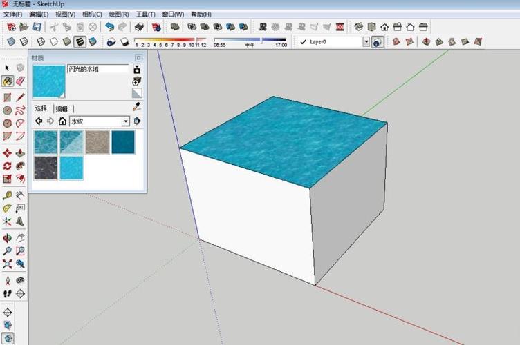 SketchUp自学教程：快速上手油漆桶工具 - BIM,Reivt中文网