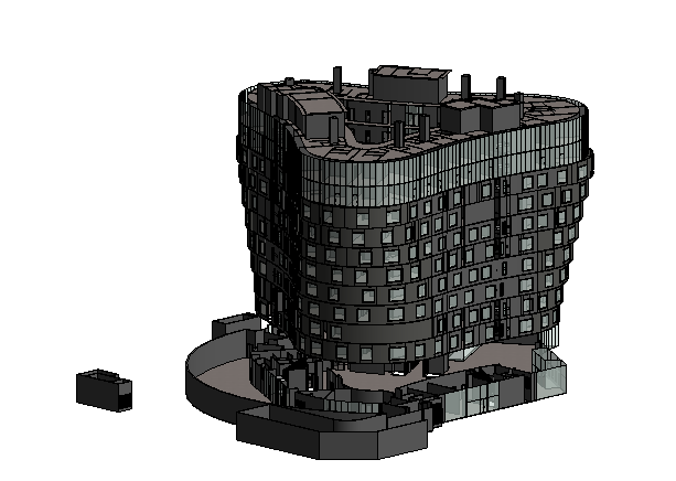 Revit钢筋族建筑模型设计 - BIM,Reivt中文网